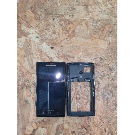 Modulo Completo & Middlecover Preto Sony Ericsson Xperia X10 Original