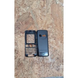 Capa Completa S/ Teclado Preta Sony Ericsson W200i