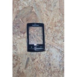 Capa Frontal C/ Touch Preta Sony Ericsson X10 Mini Pro
