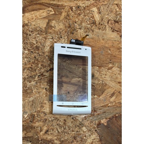 Capa Frontal C/ Touchscreen Branco Sony Ericsson Xperia X8 Original