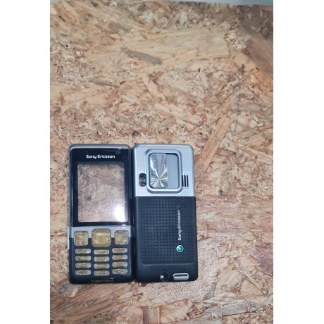 Capa Completa S/ Teclado Preta Sony Ericsson C702