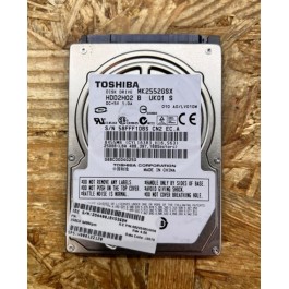 Disco Rigido Toshiba 250GB 2.5" SATA II Recondicionado Ref: MK2552GS