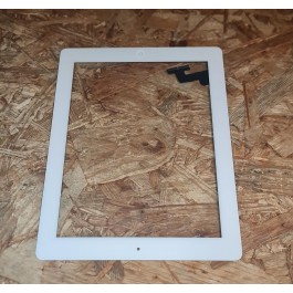 Touch Ipad 2 Branco C/ Botão Home Completo Ref: A1395 / A1396 / A1397
