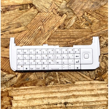 Teclado Qwerty Branco Original Nokia C6-00 Ref: 9791M27