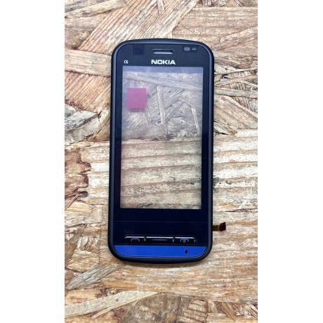 Tampa Frontal C/ Touch Preto Original Nokia C6-00 Ref: 0089982