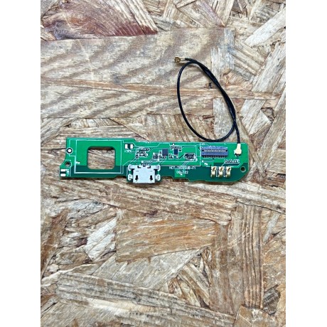 PCB C/ Conector de Carga & Antena Coaxial Oukitel K6000 Plus Recondicionado