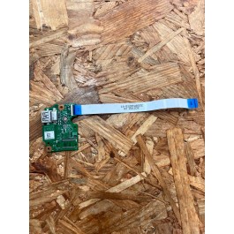 USB Board C/ Flex Ligação Leap T304 / Classmate PC SF20GM7 Recondicionado Ref: 15-XA9-051000 / 14-512PFW8002