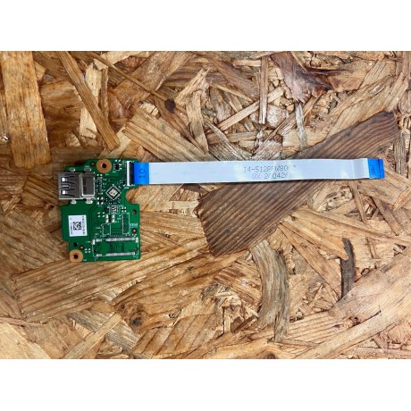 USB Board C/ Flex Ligação Leap T304 / Classmate PC SF20GM6 Recondicionado Ref: 15-XB9-051101 / 14-512PFW8002