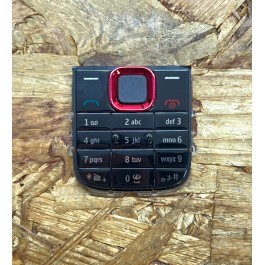 Teclado Nokia 5130 Preto & Vermelho Original