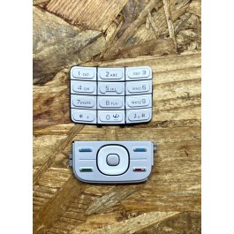 Teclado Superior Nokia 5200 / Nokia 5300 Cinza Original