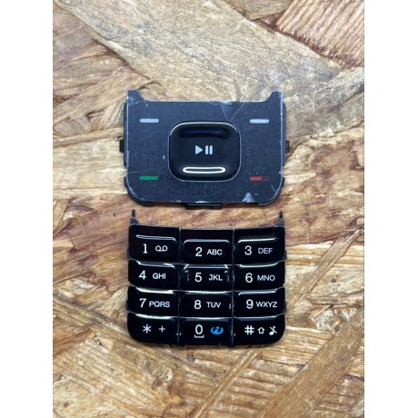 Teclado Completo Nokia 5610 Preto Original