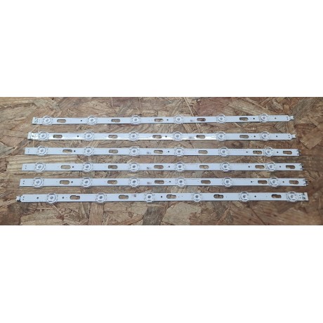 Kit Barra Led´s Samsung UE50TU7105K Recondicionado Ref: V0T7-500SMA-R0 / V0T7-500SMB-R0