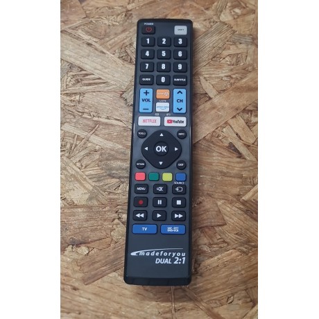 Comando TV Jolly 2 em 1 Programavel Vários Modelos Compatível