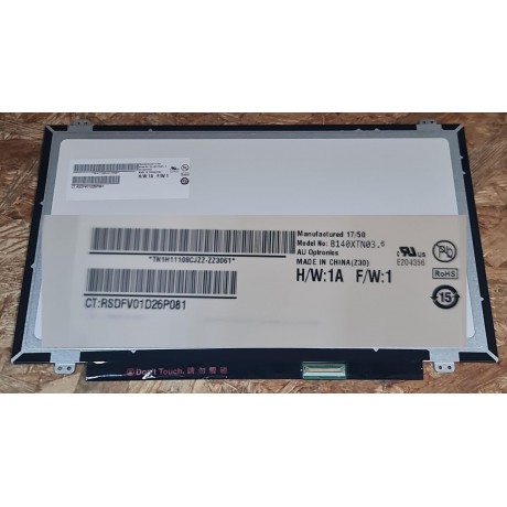 Display / LCD 14.0" Optronics Recondicionado Ref: B140XTN03 (Z30)