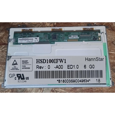 Display / LCD 10" HannStar Recondicionado Ref: HSD100IFW1 Rev: 0