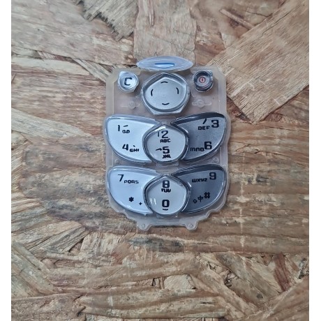 Teclado Nokia 2300 Preto & Cinza Original