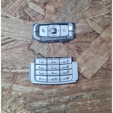 Teclado Completo Nokia N95 Cinza Original