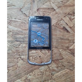 Capa Frontal Nokia 6210n Preta Original