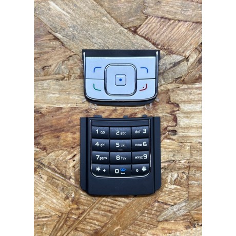 Teclado Completo Nokia 6288 Branco Original