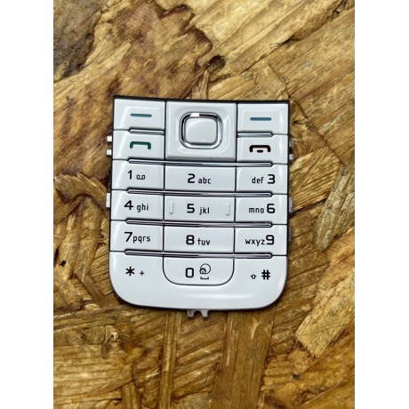 Teclado Nokia 6233 Branco Original
