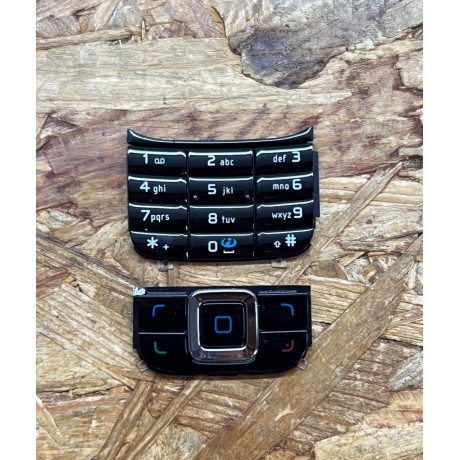 Teclado Completo Nokia 6111 Preto