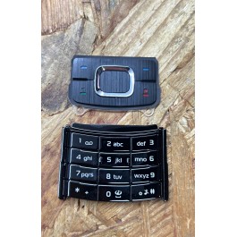 Teclado Completo Nokia 6500s Preto Original