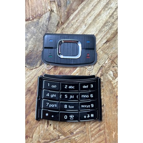 Teclado Completo Nokia 6500s Preto Original
