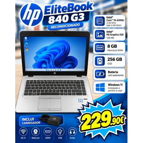 Computador HP Elitebook 840 G3 Recondicionado