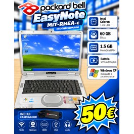 Computador Packard Bell EasyNote MIt-RHEA-c Recondicionado
