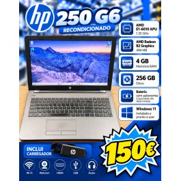 Computador Portátil HP 250 G6 Recondicionado