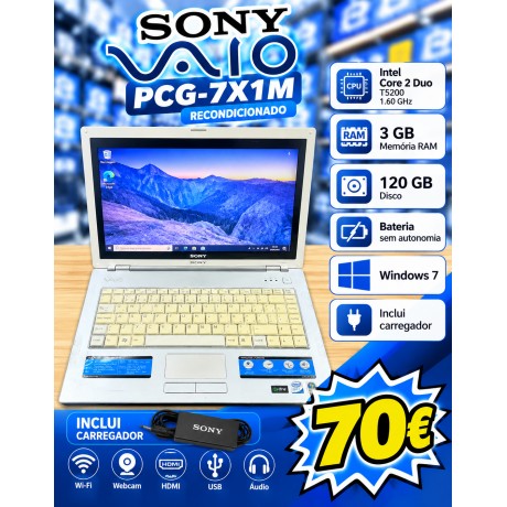 Computador Sony Vaio PCG-7X1M Recondicionado