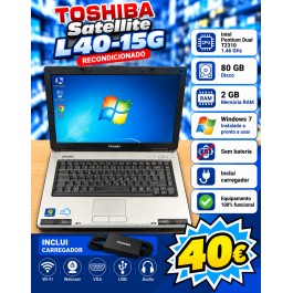 Computador Toshiba Satellite L40-15G Recondicionado