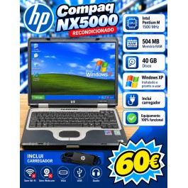 Computador Portátil HP Compaq NX5000 Recondicionado