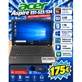 Computador Acer Aspire ES1-523/524 Series Recondicionado