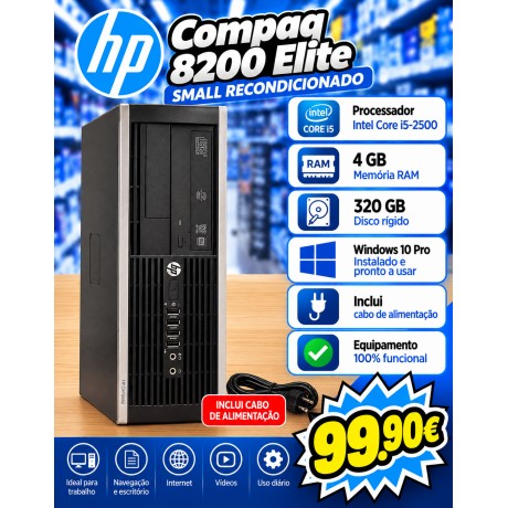 HP Compaq 8200 Elite Small Recondicionado