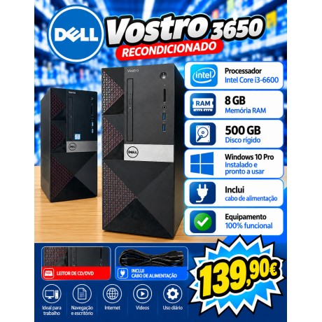 Dell Vostro 3650 Recondicionado