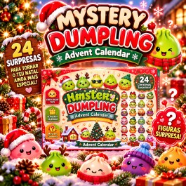 Calendário de Advento Squishy Dumping Natal - Grinch