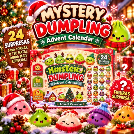 Calendário de Advento Squishy Dumping Natal - Grinch
