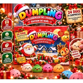 Calendário de Advento de Natal - Squishy Dumpling